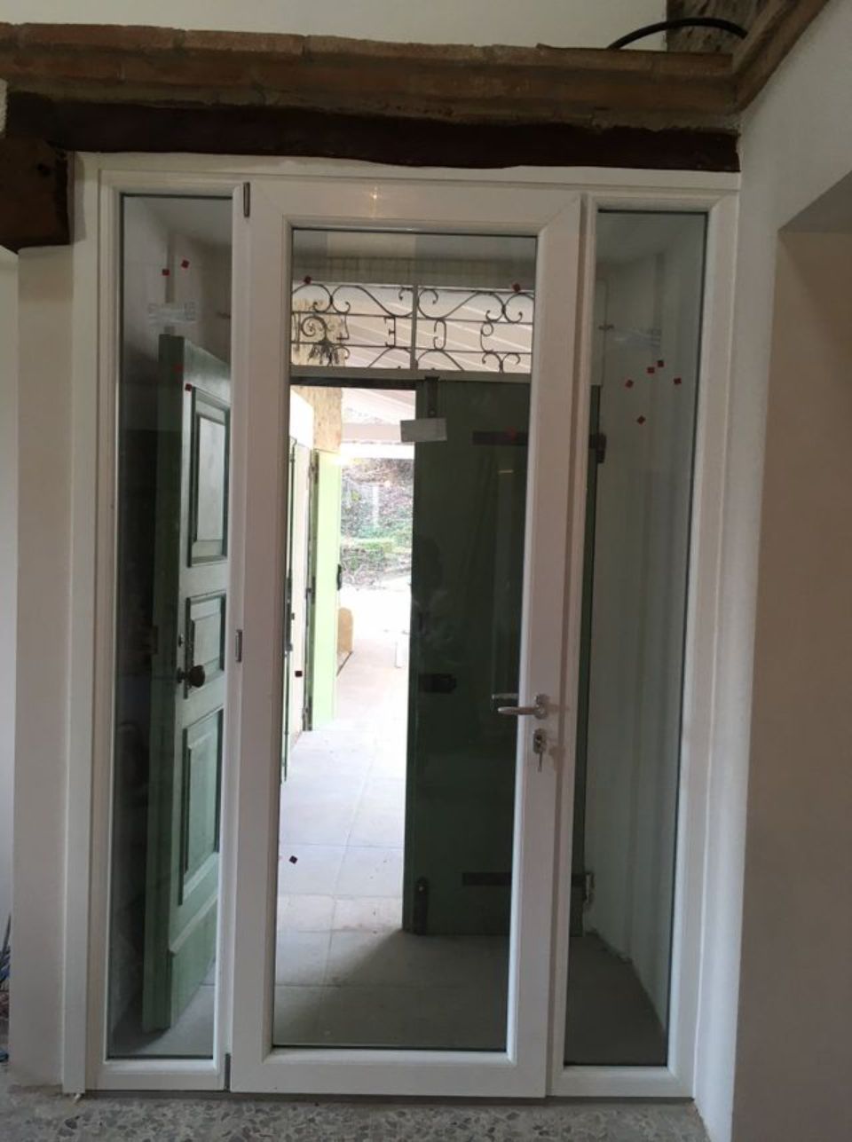 porte con vetrate per interni