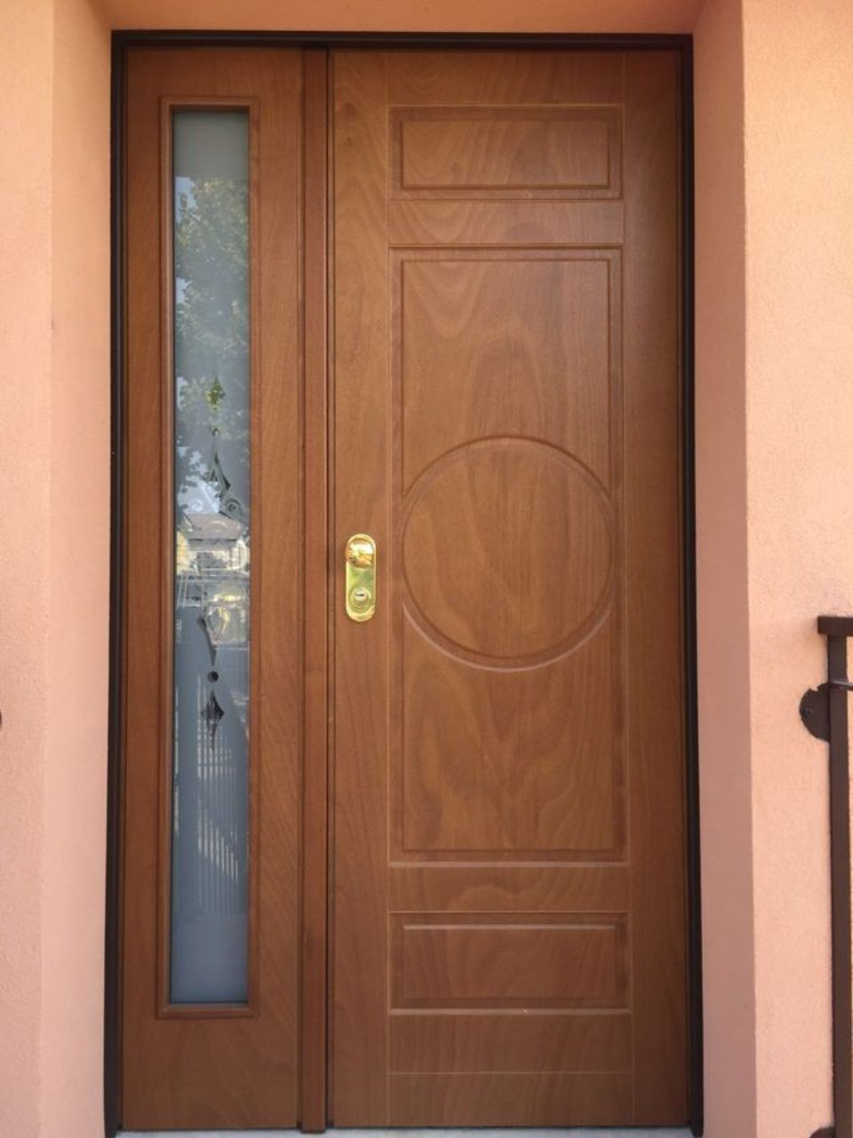 porta blindata in legno