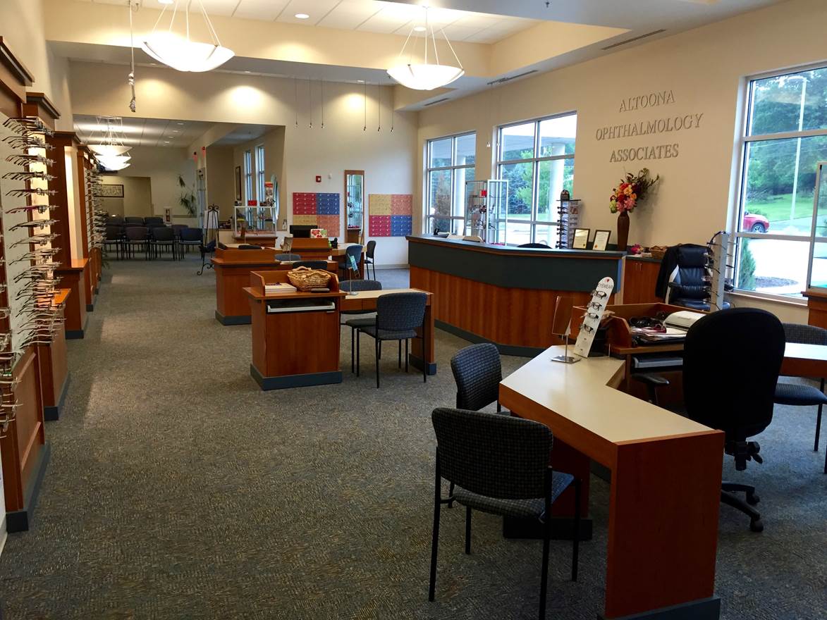 Find your new designer frames here at Altoona Ophthamology, Altoona, PA