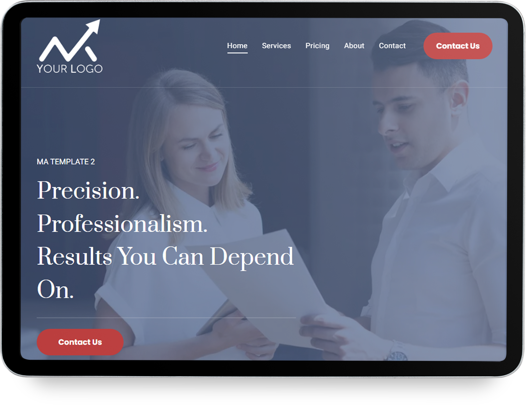 A cell phone with a picture of a woman on the screen.