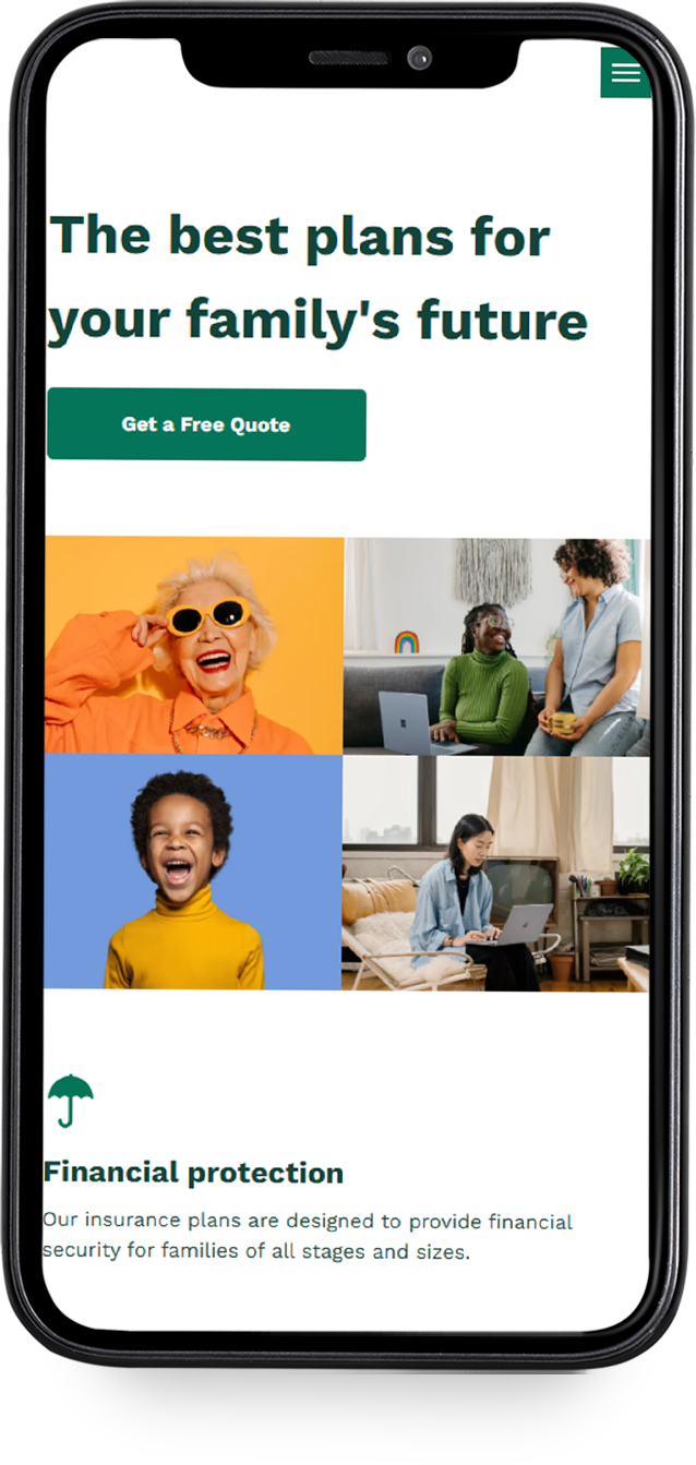 A phone screen shows a workspace that fits every need.