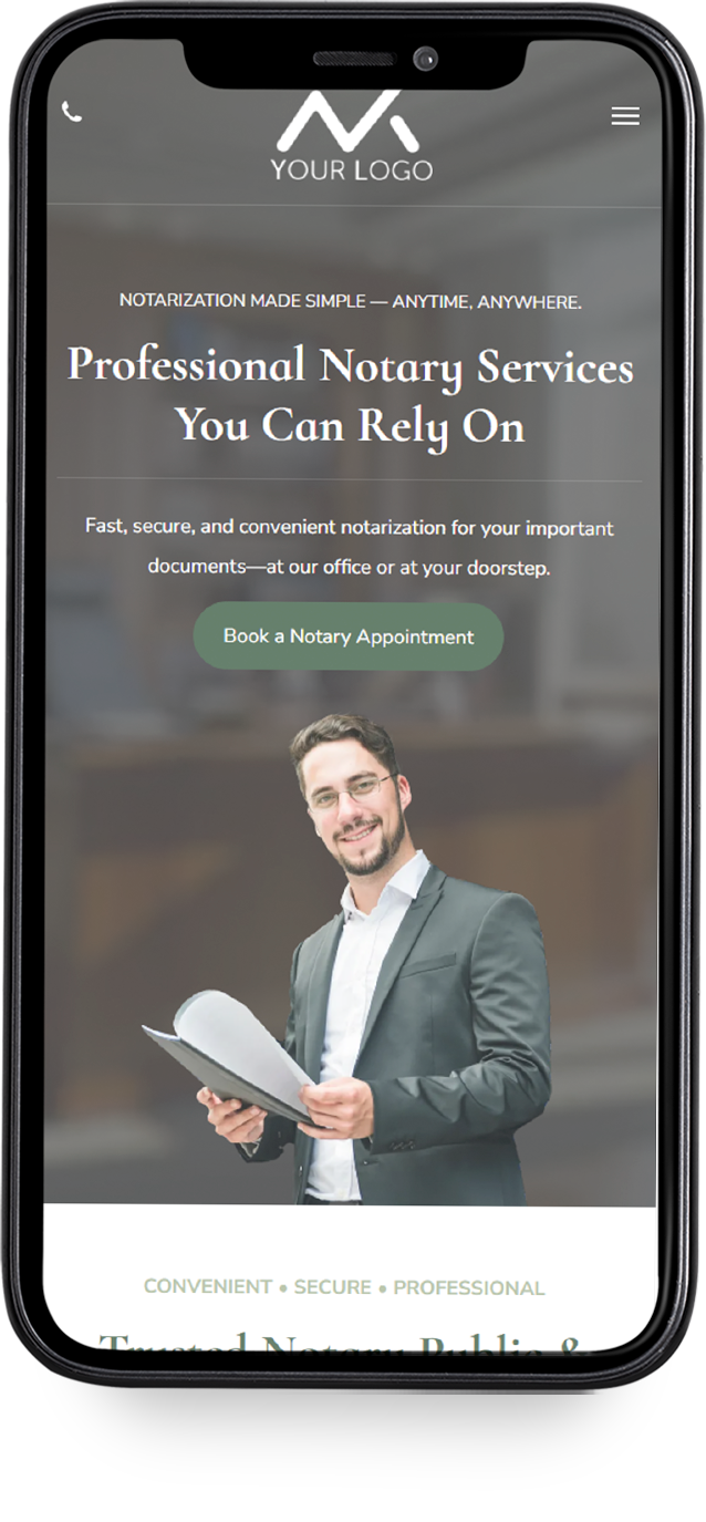 A cell phone with a judge 's gavel on the screen.