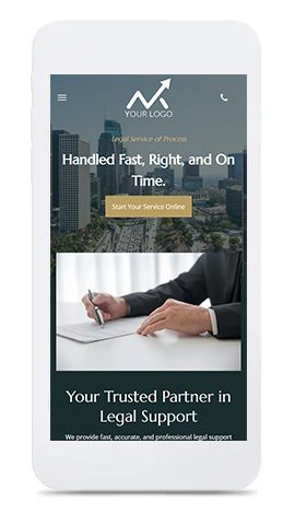 A cell phone with a website on it that says `` add your slogan here ''.