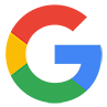 The google logo is a circle with a letter g in the middle.