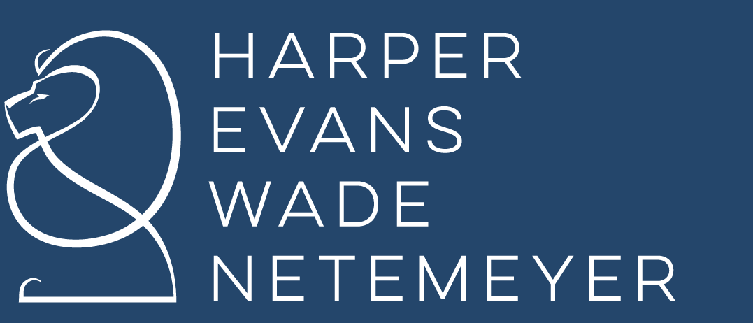 Harper Evans Hilbrenner & Netemeyer Logo on Distracted Driving Page