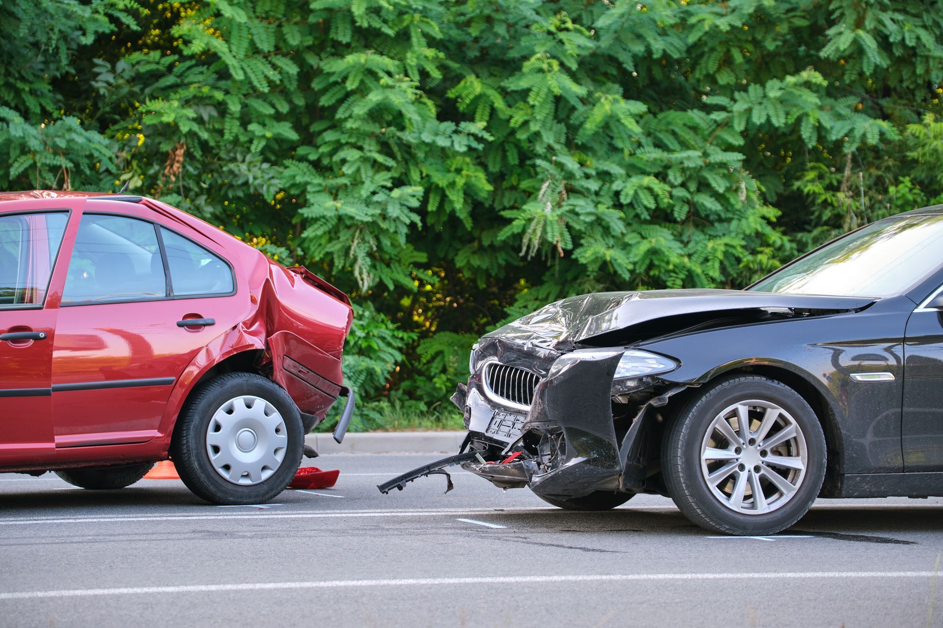 Multi-vehicle accident