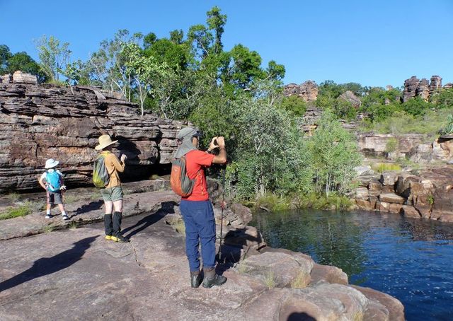 Kakadu, Baroalba (Burdulba) Creek photo stop, wet season