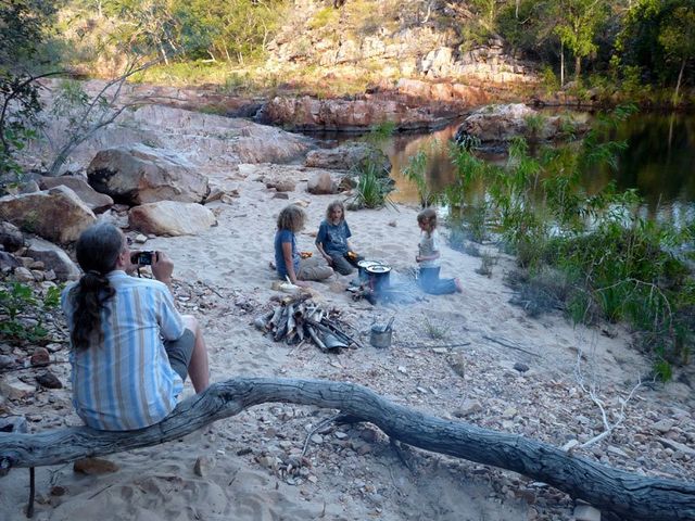 Barramundi Creek camp