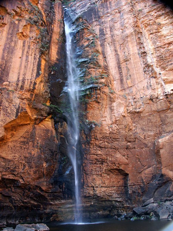 Purnululu/Bungle Bungles, wet season. Black Rock Falls 1.