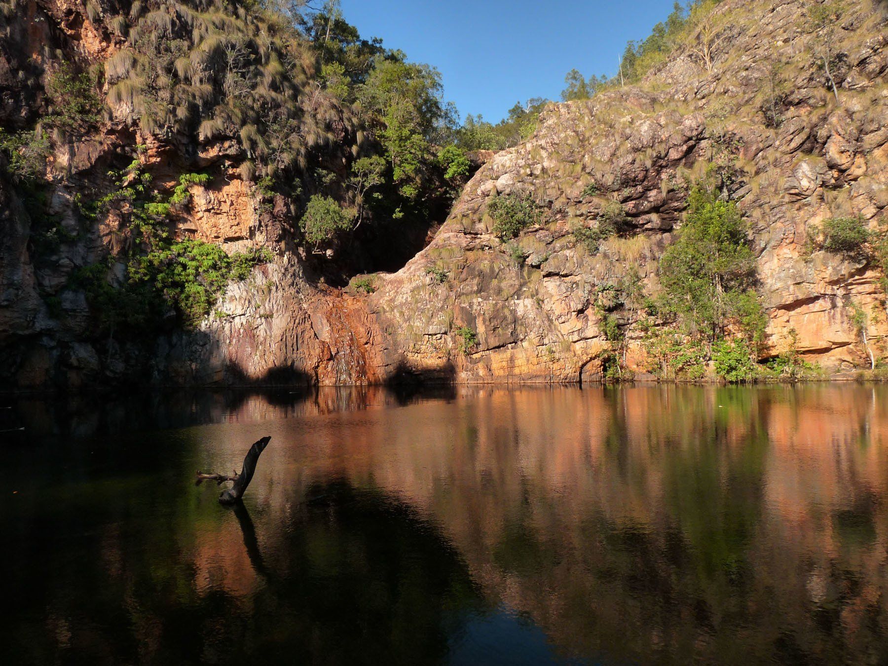 Barramundi big pool, Kakadu, early dry season