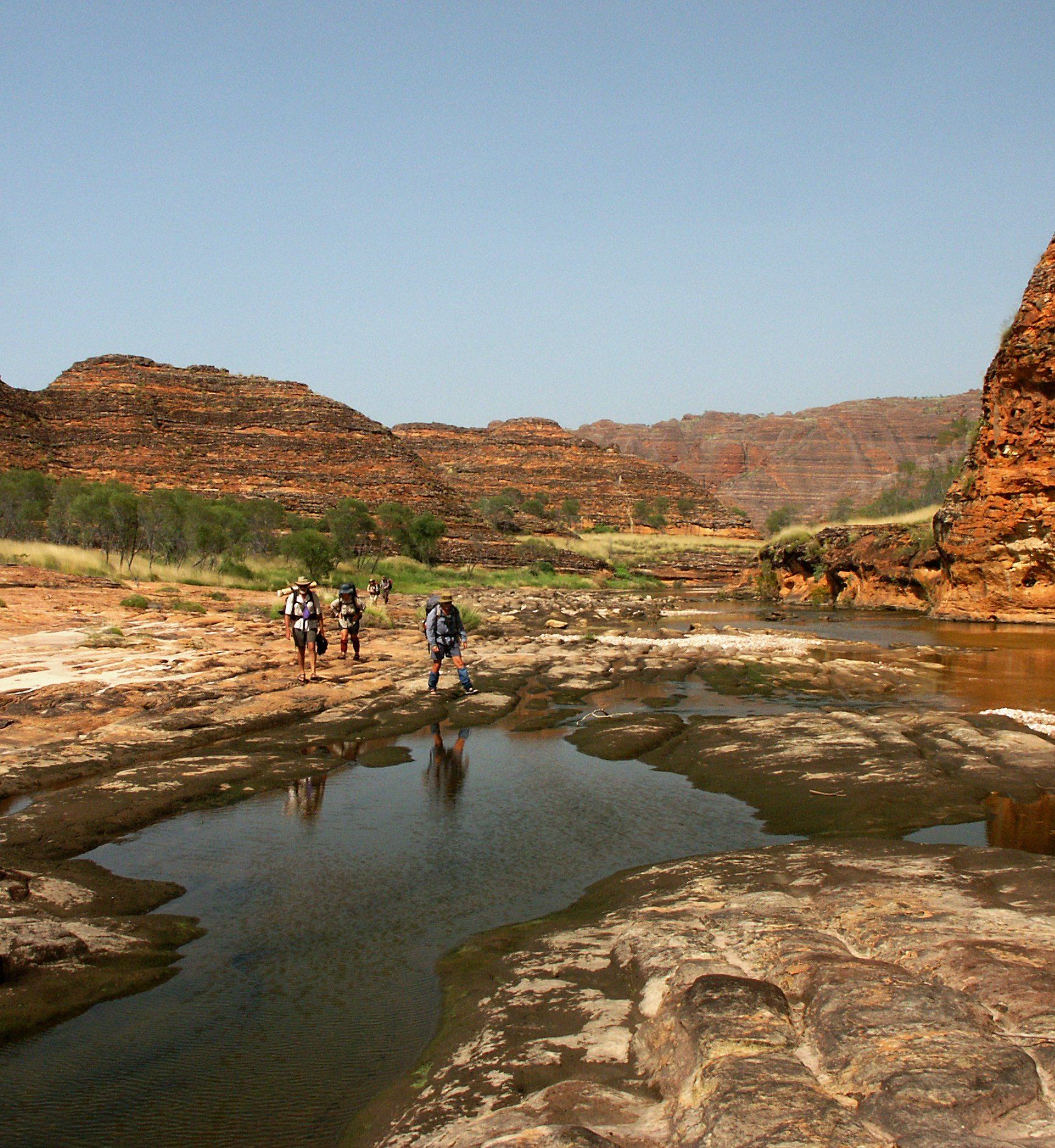 Purnululu/Bungle Bungles. Lower Piccaninny Creek hike.