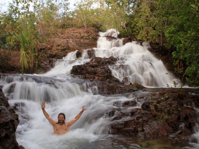 Litchfield Cascades Creek, wet season hike