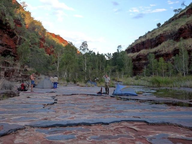 Karijini National Park, Dales Gorge campsite, two week hike