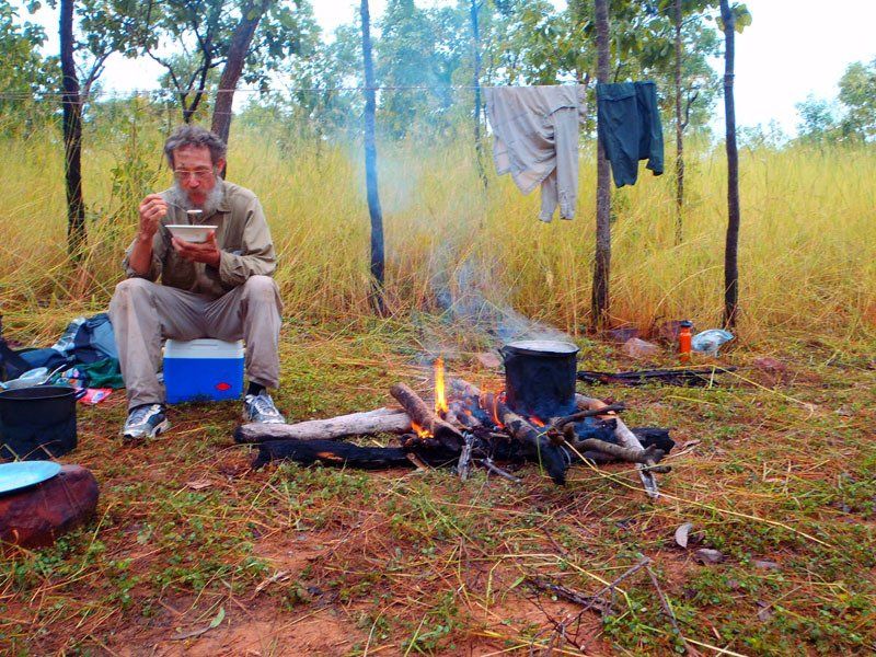 Depot Creek, wet season trekking campsite