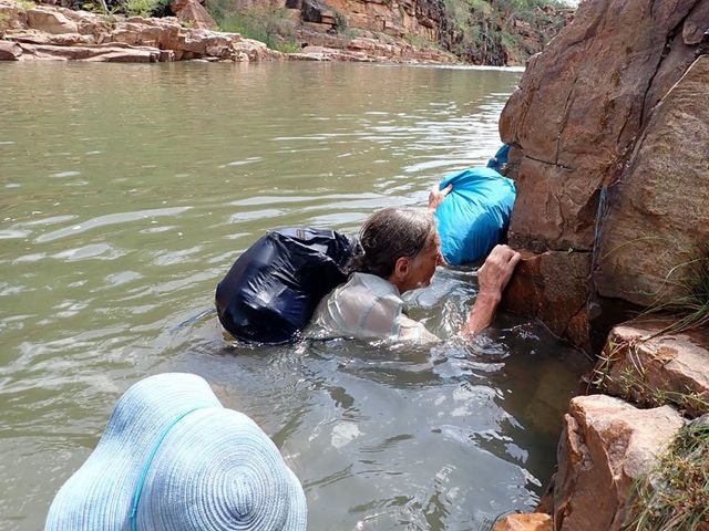 Depot Creek day pack float, top End NT wet season