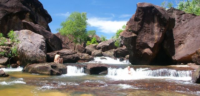Litchfield National Park, Kurrundie Creek swim, wet season