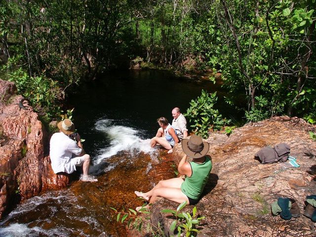 Litchfield, wet season, Cascades Creek