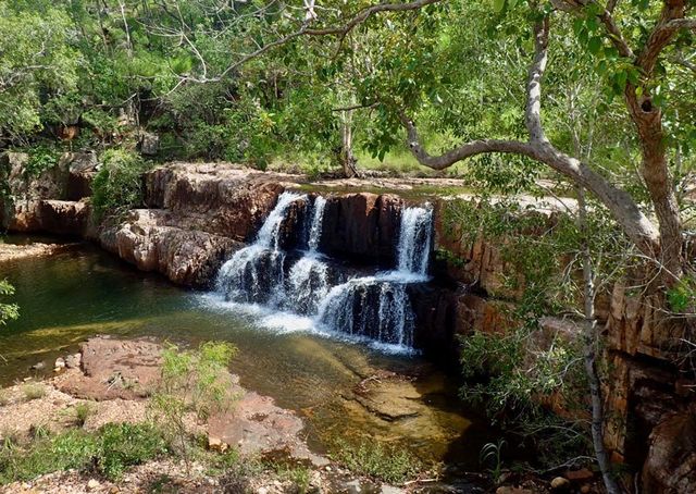 Litchfield, wet season. One of many pools we pass on our hike.