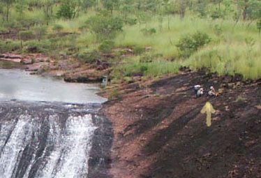 Lower Motorcar Falls, Kakadu, wet season