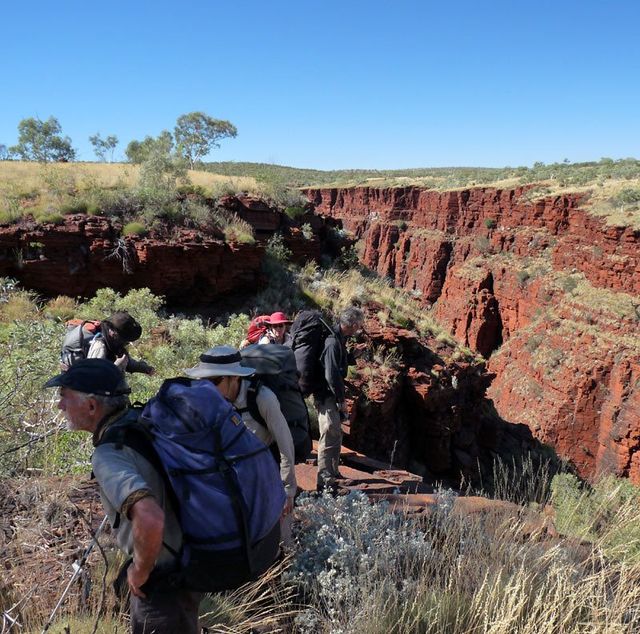 Karijini National Park, Red Gorge seen on two week hike