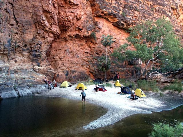 Purnululu, Bungle Bungles campsite, dry season trek