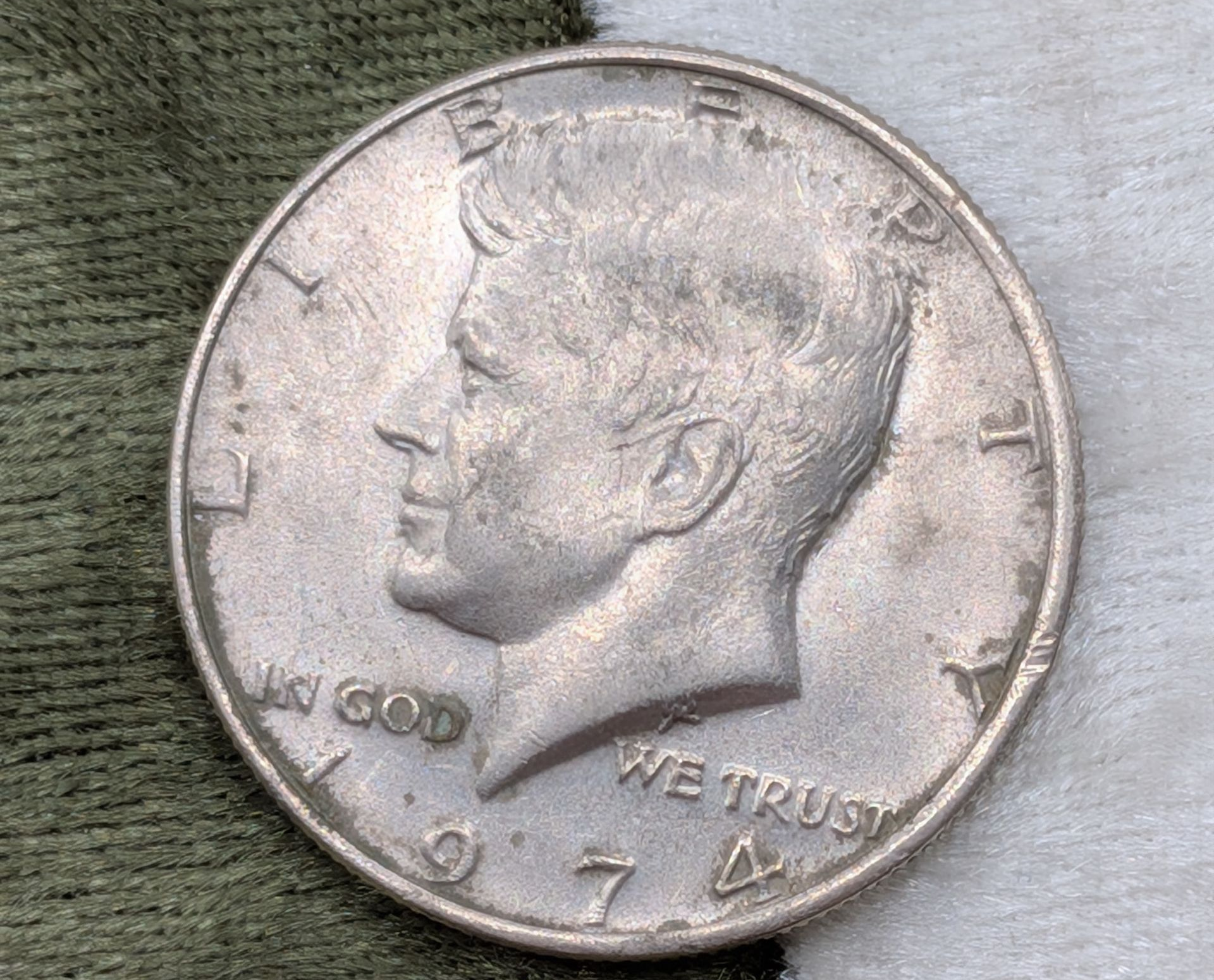 1974 Kennedy Half Dollar Error