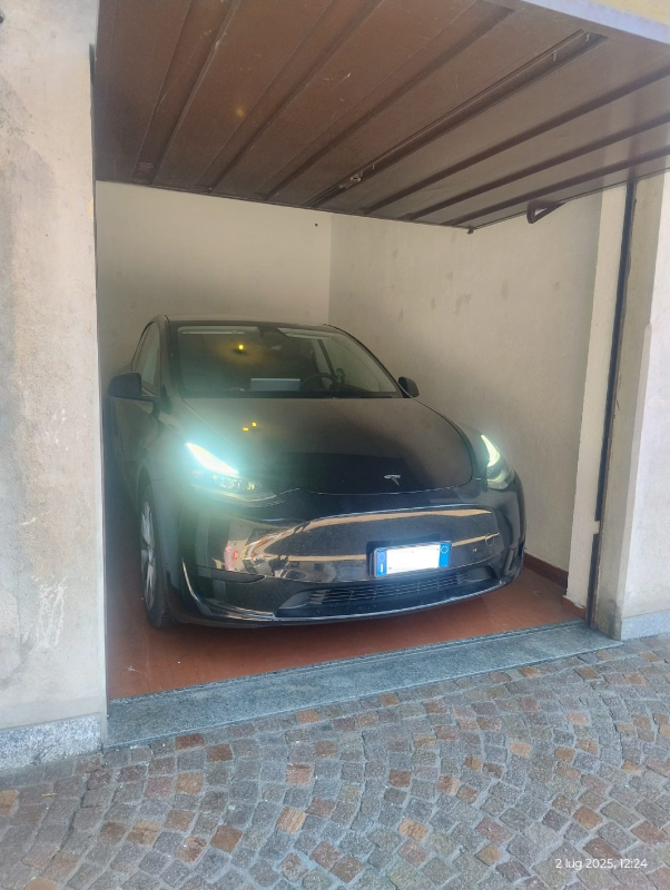 parcheggio privato del nostro B&B vicino a Milano Malpensa