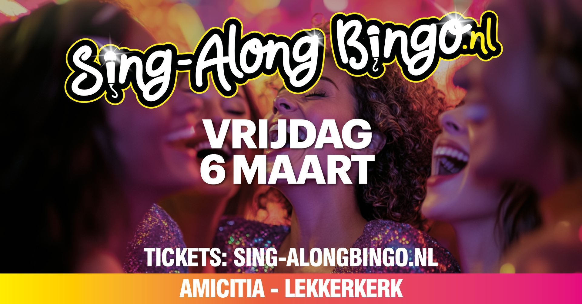 Sing-Along Bingo bij Amicitia Lekkerkerk