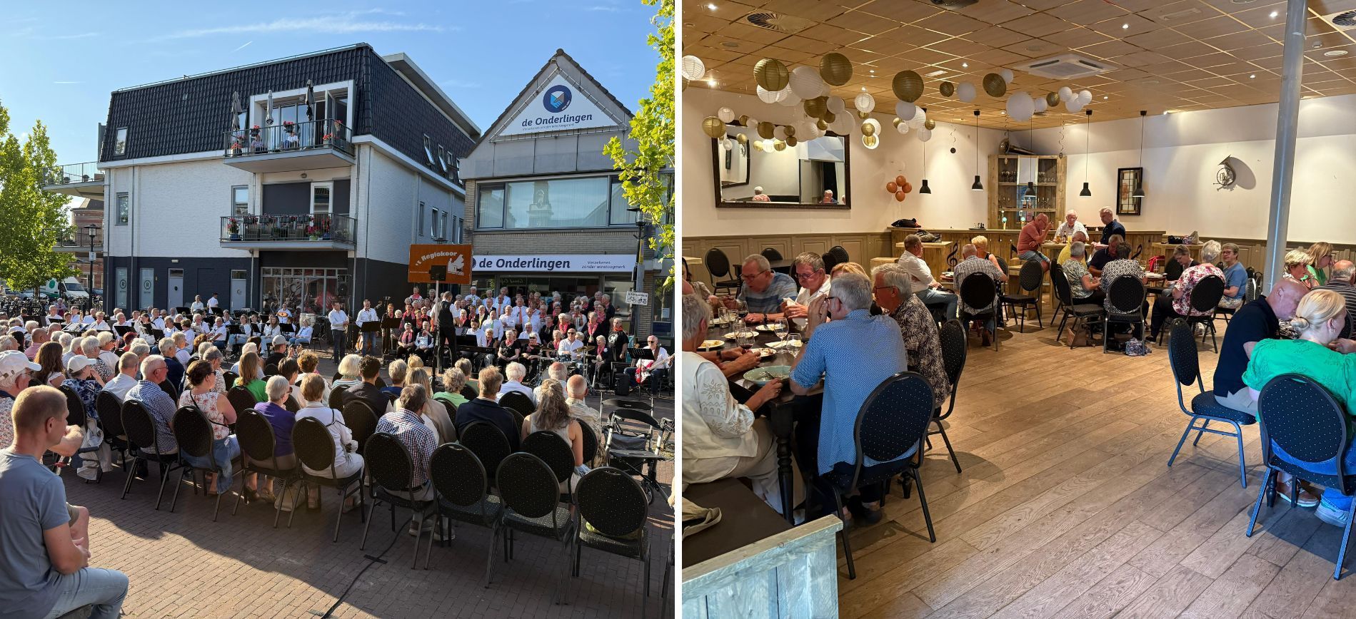 Groepsfoto met de vrijwilligers