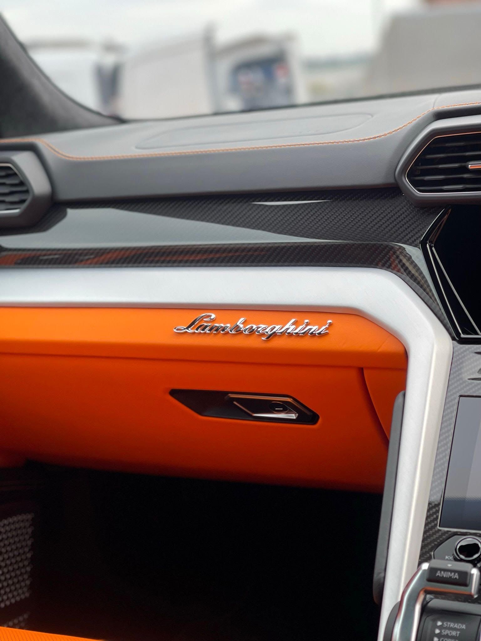 Lamborghini Urus Orange Interior Clean