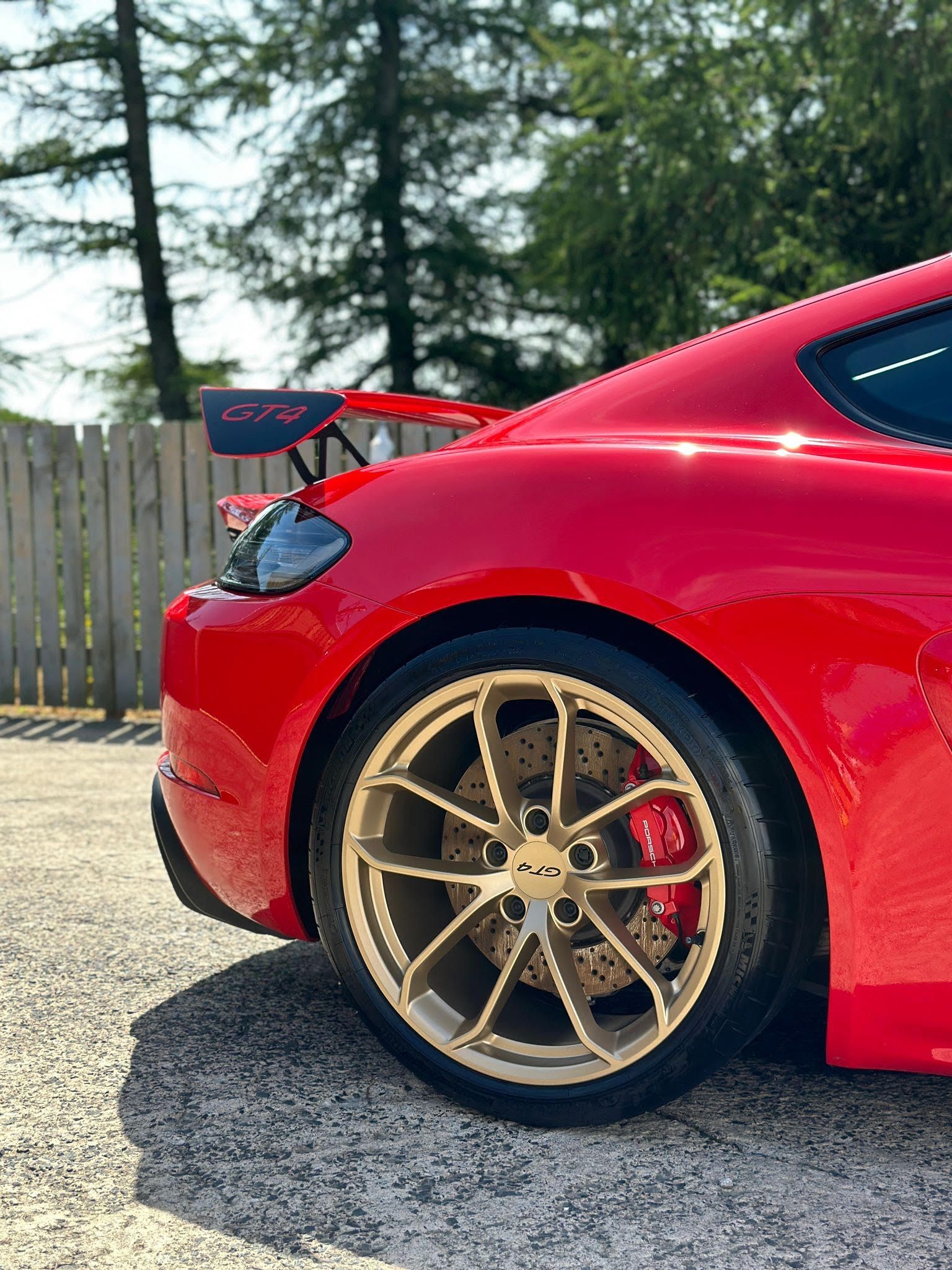 Porsche GT4 Detailing Glasgow