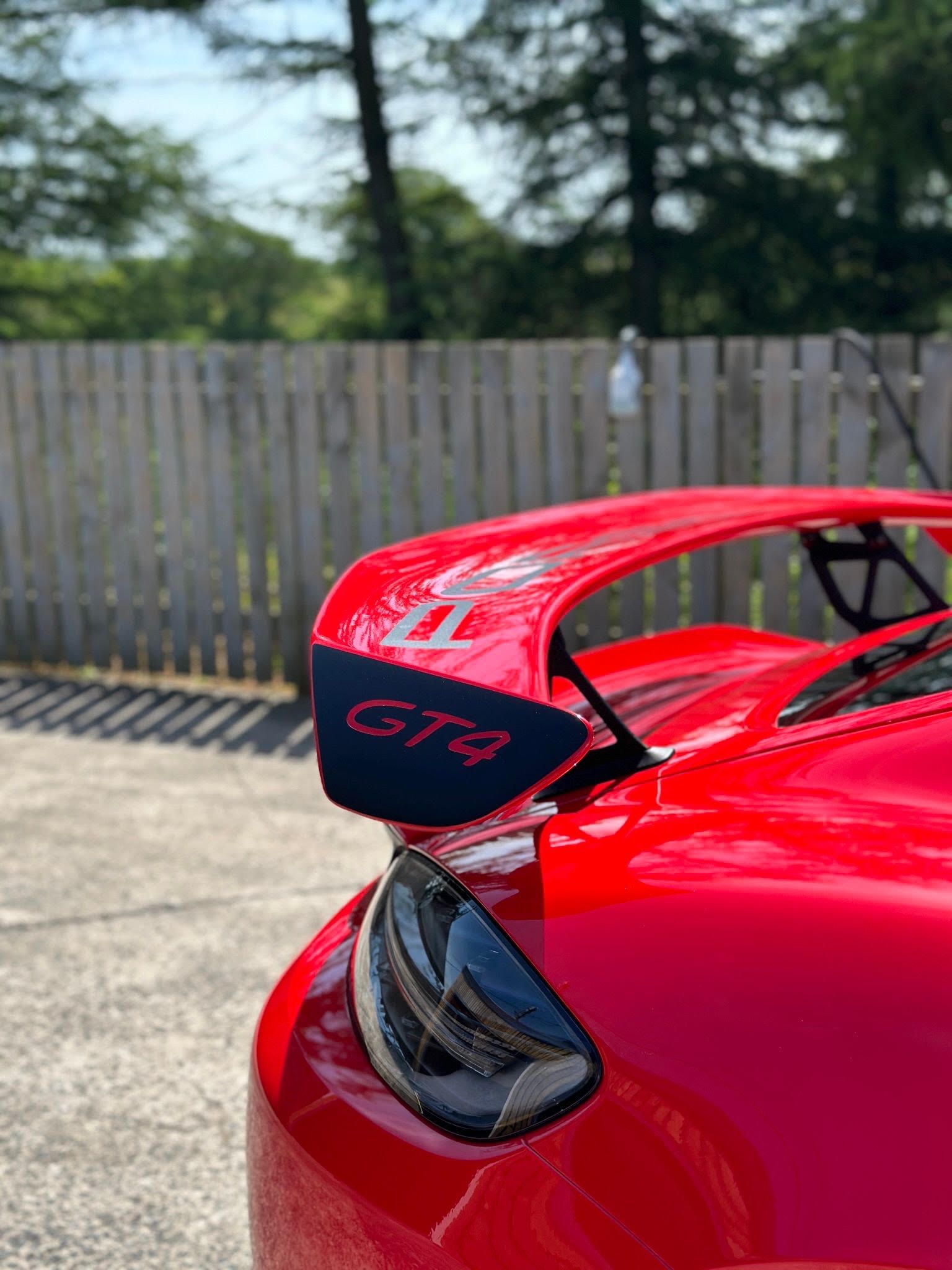 Porsche GT4 Vehicle Detailing Glasgow