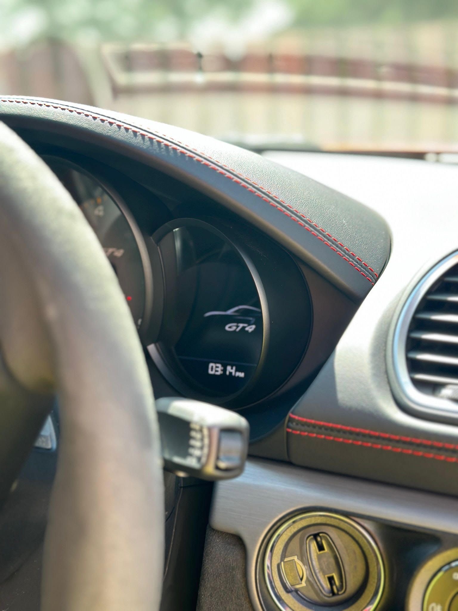 Porsche GT4 close up detailing