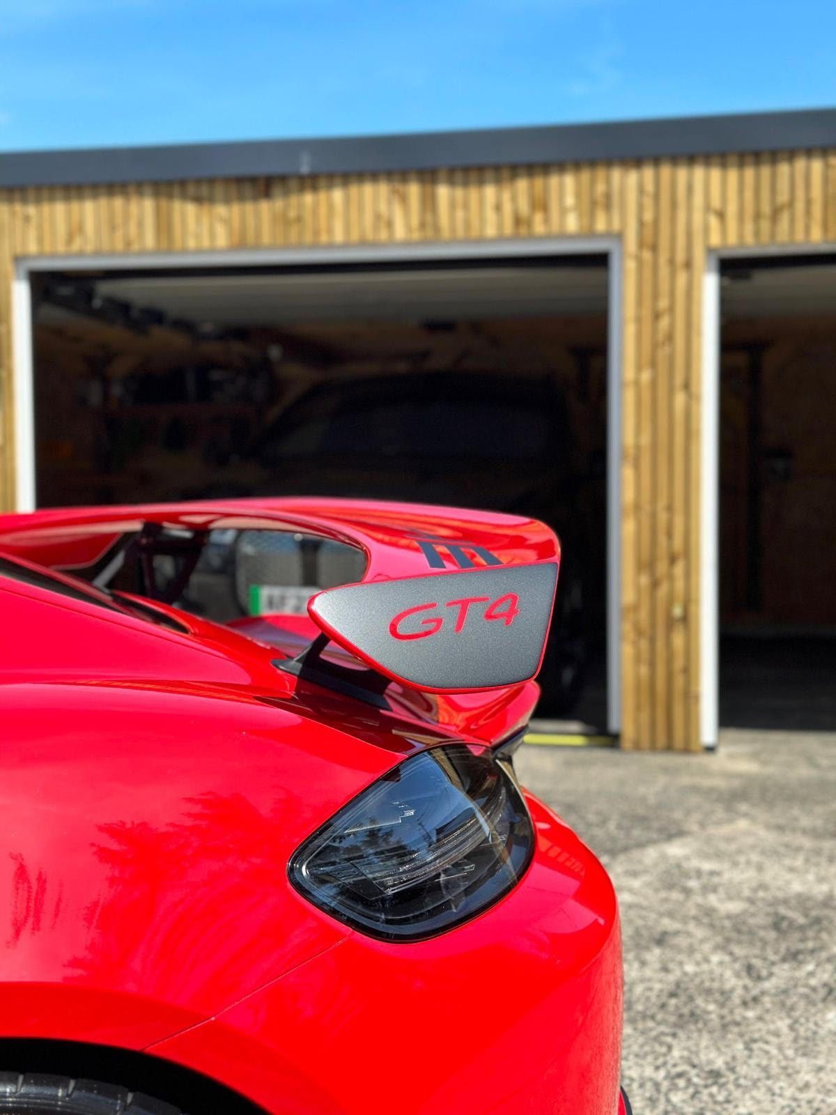 Porsche GT4 Performance Car Cleaning