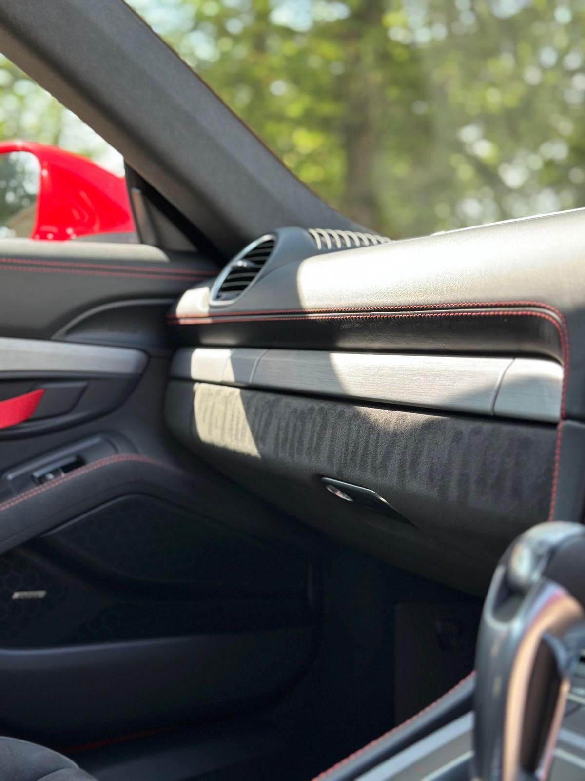 Porsche GT4 interior finish Glasgow
