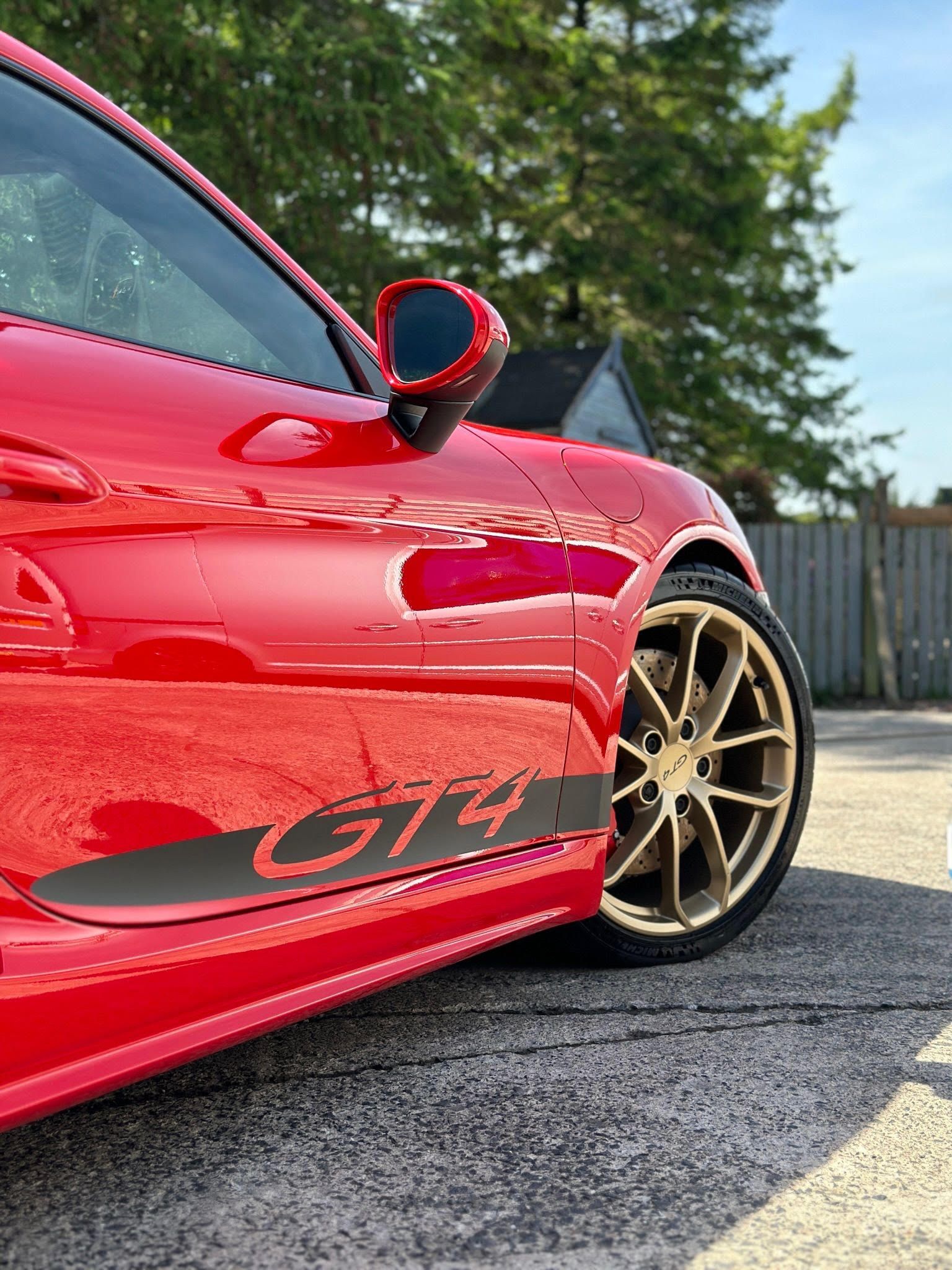 Porsche GT4 Supercar Detailing
