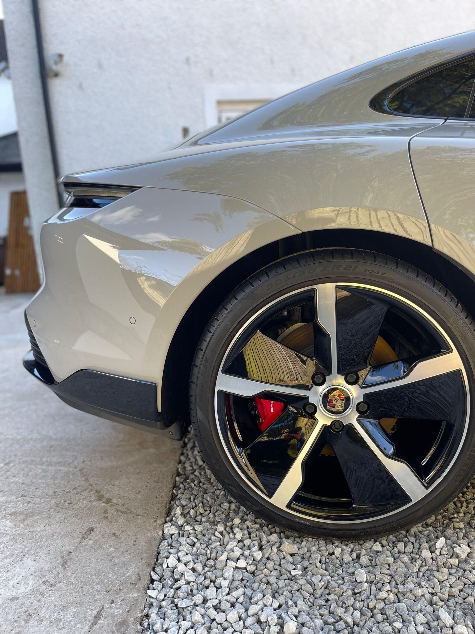 Porsche Taycan Detailing Close up