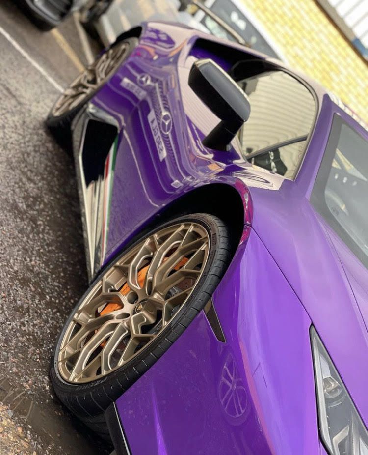 Lamborghini detailing in Glasgow