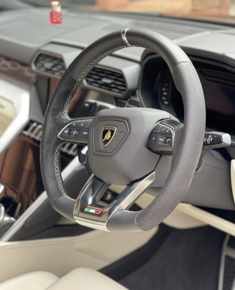 Lamborghini interior