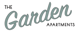 The Garden Apartments logo.