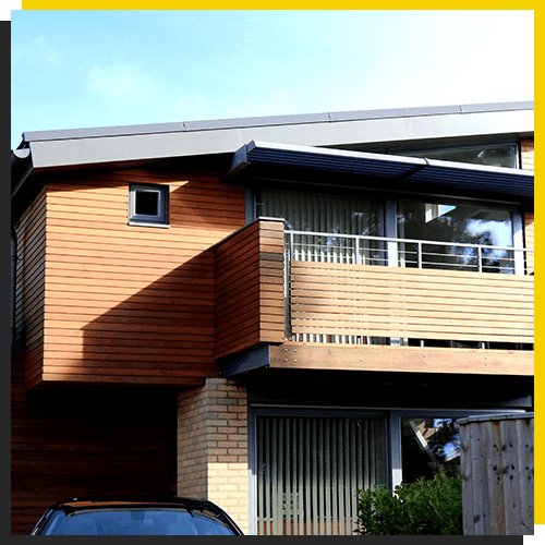 Slanted Modern House