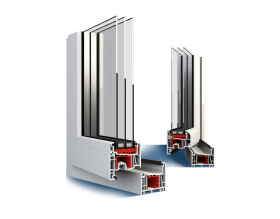 Un'immagine di una finestra con tre strati di vetro