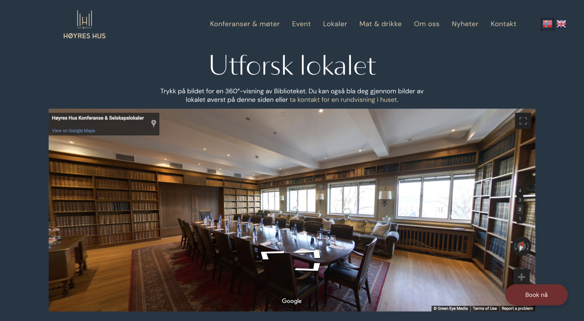 Oase Media har laget nettside til Høyres Hus