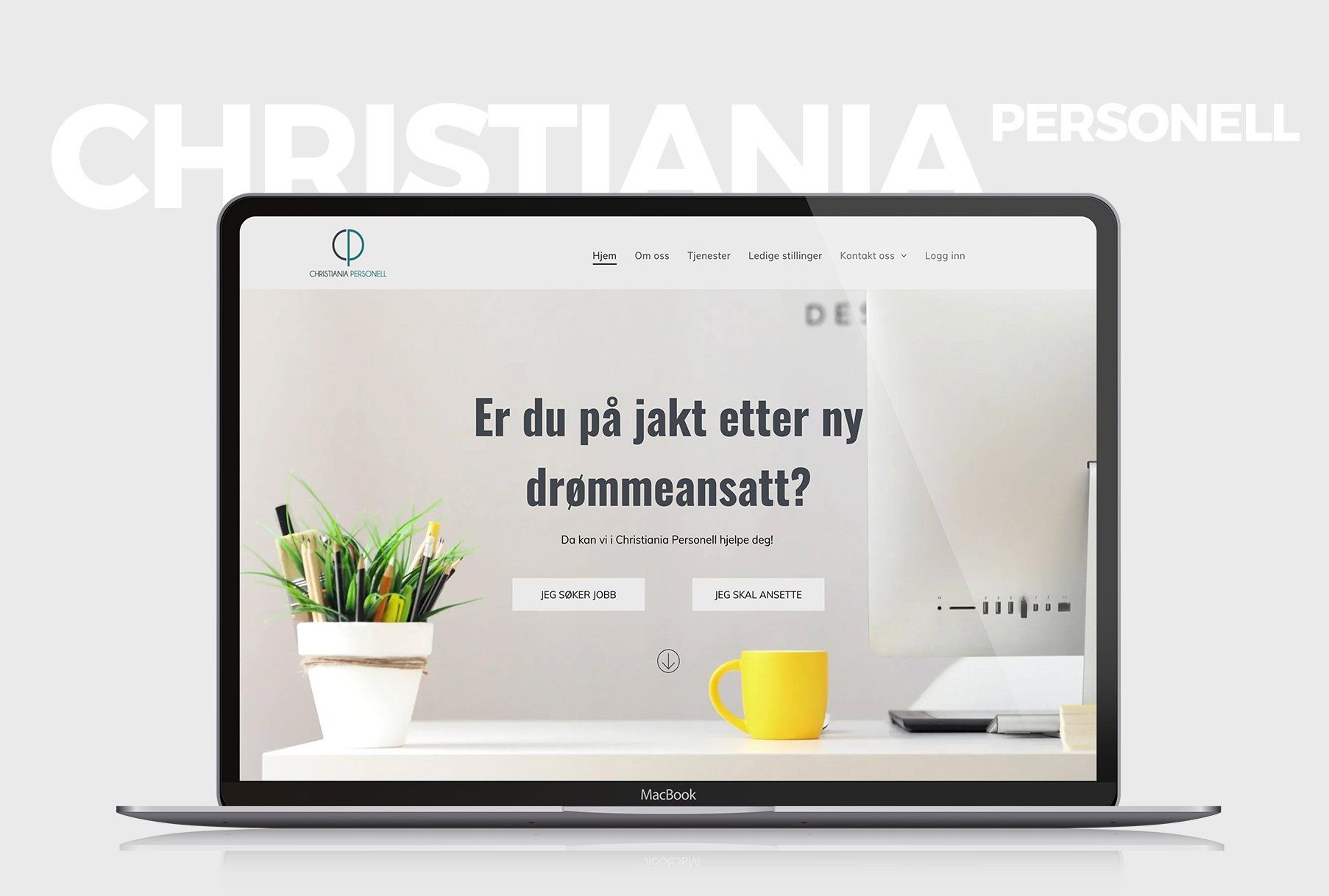 Oase Media har laget nettside til Christiania Personell