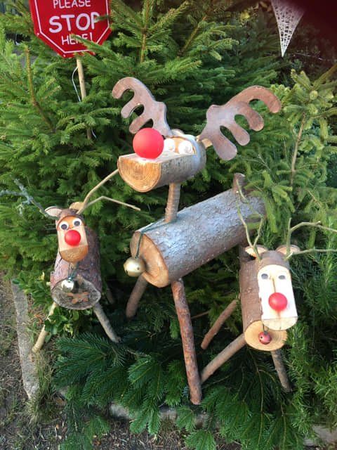wooden reindeers for sale