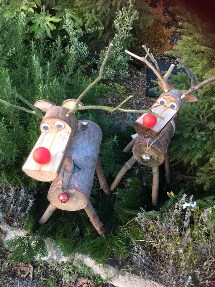 wooden reindeers for sale