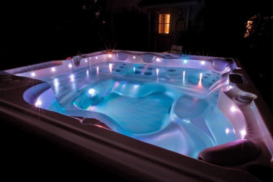 Beautiful Pool Lighting | Omaha, NE | Olympic Pool & Spa