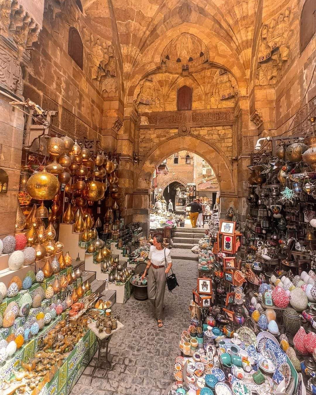 Khan El Khalili Bazaar in Cairo
