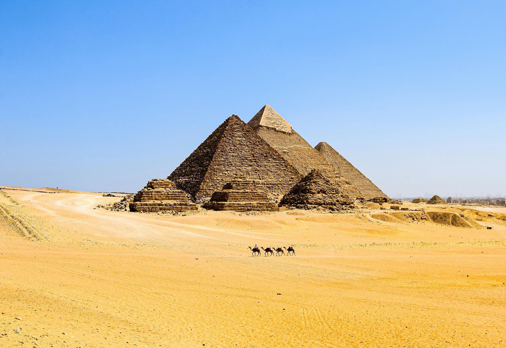 Pyramids at Giza