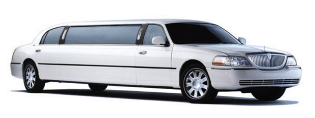 White Lincoln Super Stretch Limousine